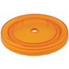 DA8808-709 ML. (24 FL. OZ.) DOUBLE WALLED TUMBLER WITH STRAW-Orange Lid